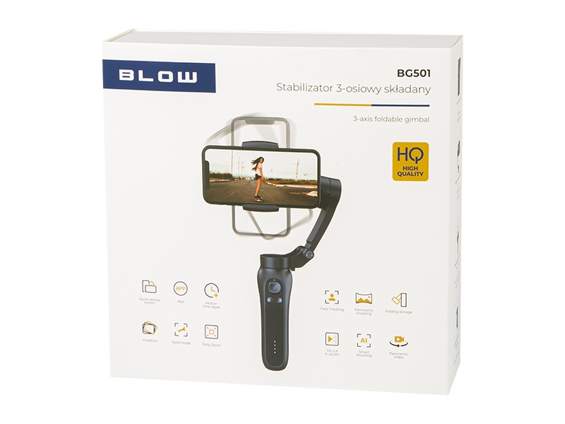 Uchwyt uniwersalny Gimbal BG501 Składany