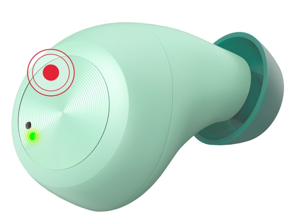 Słuchawki dokanałowe BT TW Spirit Chop miętowe