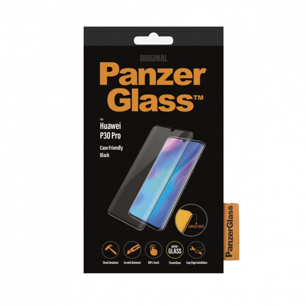 Szkło ochronne Curved Super+ Huawei P30 Pro Case Friendly Finger    Print 