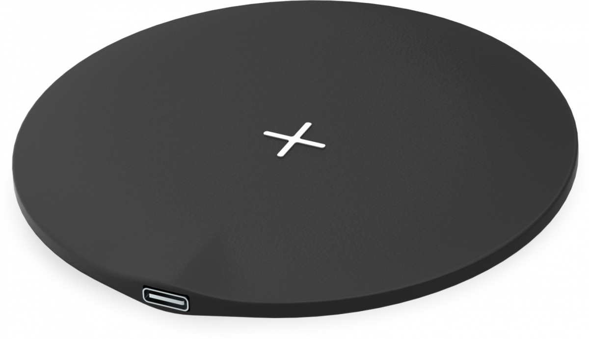 Ładowarka bezprzewodowa 10W YAC 5110BK, LED, certyfikat Qi 