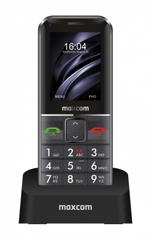 Telefon MM 735BB Comfort + opaska SOS 